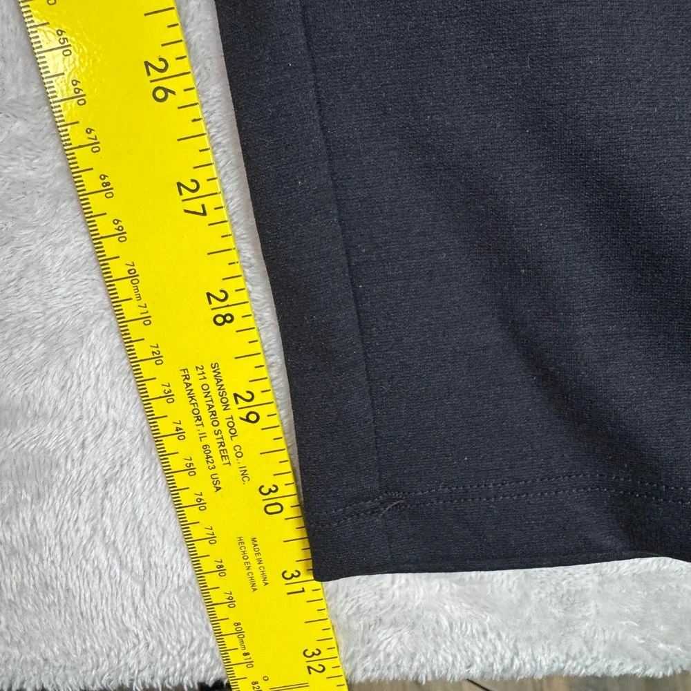 NWOT American Giant Ponte Slim Pant‎ 8 Tall Black Leggings Casual Athleisure